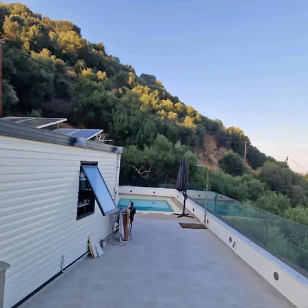 With View In Countryside - Private Pool Koufós