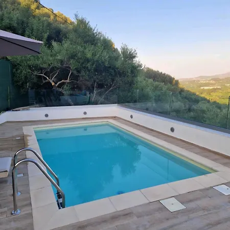 With View In Countryside - Private Pool Koufós